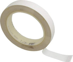 3M - White Solid Color Vinyl Tape - 3/4" Wide x 108' Long x 5.2 mil Thick, General Traffic - Benchmark Tooling