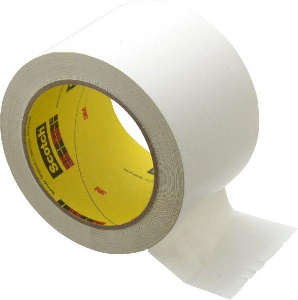 3M - White Solid Color Vinyl Tape - 3" Wide x 108' Long x 5.2 mil Thick, General Traffic - Benchmark Tooling