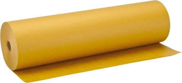 3M - 18" Wide x 750' Long Gold Specialty Coated Paper Masking Paper - 2 mil Thick, 17 In/Lb Tensile Strength - Benchmark Tooling