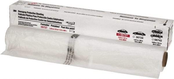 3M - 144" Wide x 400' Long Brown Specialty Coated Paper Masking Film - 3.5 In/Lb Tensile Strength - Benchmark Tooling