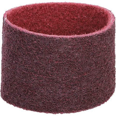 Dynabrade - 3-1/2" Wide x 15-1/2" OAL, Aluminum Oxide Abrasive Belt - Aluminum Oxide, Medium, Nonwoven, Cloth Backing, Wet/Dry - Benchmark Tooling