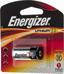 Energizer - Size 123, Lithium, Photo Battery - 3 Volts, Flat Terminal, CR17345, ANSI, IEC Regulated - Benchmark Tooling