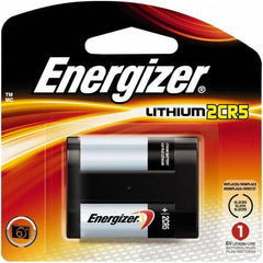 Energizer - Size 2CR5, Lithium, Photo Battery - 6 Volts, Flat Terminal, 2CR5, IEC Regulated - Benchmark Tooling