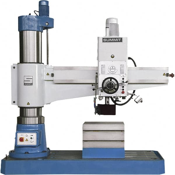 Summit - Floor & Bench Drill Presses Stand Type: Head & Column Assembly Machine Type: Radial Arm Drill Press - Benchmark Tooling