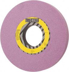 Tru-Maxx - 10" Diam x 3" Hole x 1" Thick, I Hardness, 60 Grit Surface Grinding Wheel - Aluminum Oxide, Type 1, Medium Grade, 3,250 Max RPM, Vitrified Bond, No Recess - Benchmark Tooling