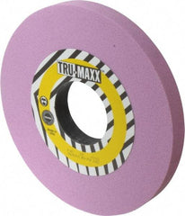 Tru-Maxx - 10" Diam x 3" Hole x 1" Thick, K Hardness, 60 Grit Surface Grinding Wheel - Aluminum Oxide, Type 1, Medium Grade, 2,483 Max RPM, Vitrified Bond, No Recess - Benchmark Tooling