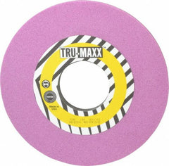 Tru-Maxx - 10" Diam x 3" Hole x 1/2" Thick, H Hardness, 46 Grit Surface Grinding Wheel - Aluminum Oxide, Type 1, Coarse Grade, 3,250 Max RPM, Vitrified Bond, No Recess - Benchmark Tooling