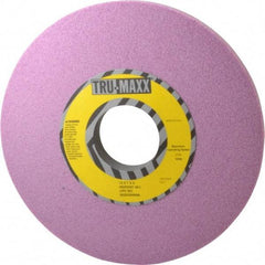 Tru-Maxx - 12" Diam x 3" Hole x 1" Thick, I Hardness, 46 Grit Surface Grinding Wheel - Aluminum Oxide, Type 1, Coarse Grade, 2,705 Max RPM, Vitrified Bond, No Recess - Benchmark Tooling