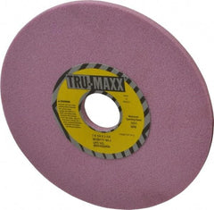 Tru-Maxx - 7" Diam x 1-1/4" Hole x 1/4" Thick, J Hardness, 60 Grit Surface Grinding Wheel - Aluminum Oxide, Type 1, Medium Grade, 3,600 Max RPM, Vitrified Bond, No Recess - Benchmark Tooling