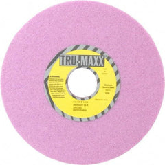 Tru-Maxx - 7" Diam x 1-1/4" Hole x 1/4" Thick, K Hardness, 46 Grit Surface Grinding Wheel - Aluminum Oxide, Type 1, Coarse Grade, 3,600 Max RPM, Vitrified Bond, No Recess - Benchmark Tooling