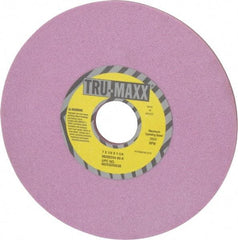 Tru-Maxx - 7" Diam x 1-1/4" Hole x 1/4" Thick, K Hardness, 60 Grit Surface Grinding Wheel - Aluminum Oxide, Type 1, Medium Grade, 3,600 Max RPM, Vitrified Bond, No Recess - Benchmark Tooling