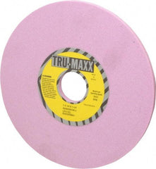 Tru-Maxx - 7" Diam x 1-1/4" Hole x 1/4" Thick, J Hardness, 80 Grit Surface Grinding Wheel - Aluminum Oxide, Type 1, Medium Grade, 3,600 Max RPM, Vitrified Bond, No Recess - Benchmark Tooling