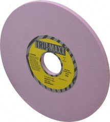 Tru-Maxx - 7" Diam x 1-1/4" Hole x 1/4" Thick, I Hardness, 100 Grit Surface Grinding Wheel - Aluminum Oxide, Type 1, Fine Grade, 3,600 Max RPM, Vitrified Bond, No Recess - Benchmark Tooling