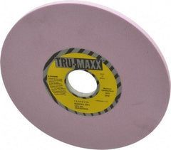 Tru-Maxx - 7" Diam x 1-1/4" Hole x 1/4" Thick, I Hardness, 120 Grit Surface Grinding Wheel - Aluminum Oxide, Type 1, Fine Grade, 3,600 Max RPM, Vitrified Bond, No Recess - Benchmark Tooling