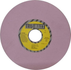 Tru-Maxx - 7" Diam x 1-1/4" Hole x 1/4" Thick, K Hardness, 150 Grit Surface Grinding Wheel - Aluminum Oxide, Type 1, Very Fine Grade, 3,600 Max RPM, Vitrified Bond, No Recess - Benchmark Tooling