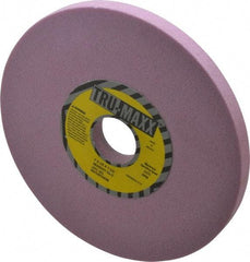 Tru-Maxx - 7" Diam x 1-1/4" Hole x 1/2" Thick, J Hardness, 80 Grit Surface Grinding Wheel - Aluminum Oxide, Type 1, Medium Grade, 3,600 Max RPM, Vitrified Bond, No Recess - Benchmark Tooling