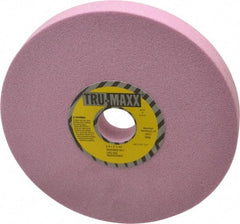 Tru-Maxx - 8" Diam x 1-1/4" Hole x 1" Thick, I Hardness, 60 Grit Surface Grinding Wheel - Aluminum Oxide, Type 1, Medium Grade, 3,600 Max RPM, Vitrified Bond, No Recess - Benchmark Tooling