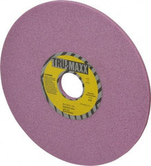 Tru-Maxx - 8" Diam x 1-1/4" Hole x 1/4" Thick, H Hardness, 46 Grit Surface Grinding Wheel - Aluminum Oxide, Type 1, Coarse Grade, 3,105 Max RPM, Vitrified Bond, No Recess - Benchmark Tooling