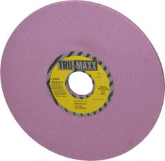 Tru-Maxx - 8" Diam x 1-1/4" Hole x 1/4" Thick, I Hardness, 60 Grit Surface Grinding Wheel - Aluminum Oxide, Type 1, Medium Grade, 3,600 Max RPM, Vitrified Bond, No Recess - Benchmark Tooling