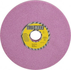 Tru-Maxx - 8" Diam x 1-1/4" Hole x 1" Thick, I Hardness, 46 Grit Surface Grinding Wheel - Aluminum Oxide, Type 1, Coarse Grade, 3,105 Max RPM, Vitrified Bond, No Recess - Benchmark Tooling