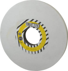 Tru-Maxx - 12" Diam x 3" Hole x 1" Thick, H Hardness, 46 Grit Surface Grinding Wheel - Aluminum Oxide, Type 1, Coarse Grade, 2,069 Max RPM, Vitrified Bond, No Recess - Benchmark Tooling