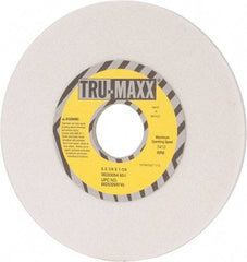 Tru-Maxx - 6" Diam x 1-1/4" Hole x 1/4" Thick, I Hardness, 60 Grit Surface Grinding Wheel - Aluminum Oxide, Type 1, Medium Grade, 5,410 Max RPM, Vitrified Bond, No Recess - Benchmark Tooling