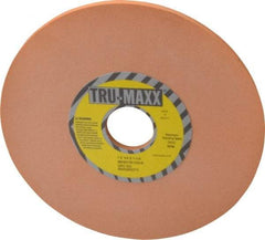 Tru-Maxx - 7" Diam x 1-1/4" Hole x 1/4" Thick, K Hardness, 220 Grit Surface Grinding Wheel - Aluminum Oxide, Type 1, Very Fine Grade, 3,600 Max RPM, Vitrified Bond, No Recess - Benchmark Tooling