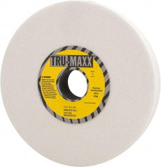 Tru-Maxx - 7" Diam x 1-1/4" Hole x 1" Thick, I Hardness, 60 Grit Surface Grinding Wheel - Aluminum Oxide, Type 1, Medium Grade, 3,600 Max RPM, Vitrified Bond, No Recess - Benchmark Tooling