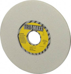 Tru-Maxx - 7" Diam x 1-1/4" Hole x 1/4" Thick, J Hardness, 46 Grit Surface Grinding Wheel - Aluminum Oxide, Type 1, Coarse Grade, 3,600 Max RPM, Vitrified Bond, No Recess - Benchmark Tooling