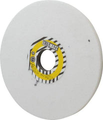 Tru-Maxx - 7" Diam x 1-1/4" Hole x 3/8" Thick, K Hardness, 60 Grit Surface Grinding Wheel - Aluminum Oxide, Type 1, Medium Grade, 3,600 Max RPM, Vitrified Bond, No Recess - Benchmark Tooling