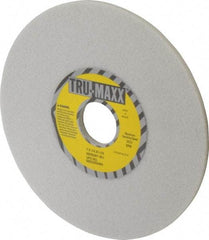 Tru-Maxx - 7" Diam x 1-1/4" Hole x 1/4" Thick, I Hardness, 46 Grit Surface Grinding Wheel - Aluminum Oxide, Type 1, Coarse Grade, 3,600 Max RPM, Vitrified Bond, No Recess - Benchmark Tooling