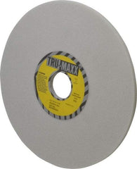 Tru-Maxx - 8" Diam x 1-1/4" Hole x 1/4" Thick, I Hardness, 60 Grit Surface Grinding Wheel - Aluminum Oxide, Type 1, Medium Grade, 3,600 Max RPM, Vitrified Bond, No Recess - Benchmark Tooling