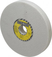 Tru-Maxx - 8" Diam x 1-1/4" Hole x 1" Thick, I Hardness, 46 Grit Surface Grinding Wheel - Aluminum Oxide, Type 1, Coarse Grade, 3,105 Max RPM, Vitrified Bond, No Recess - Benchmark Tooling