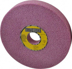 Tru-Maxx - 7" Diam x 1-1/4" Hole x 1" Thick, H Hardness, 46 Grit Surface Grinding Wheel - Aluminum Oxide, Type 5, Coarse Grade, 3,600 Max RPM, Vitrified Bond, One-Side Recess - Benchmark Tooling