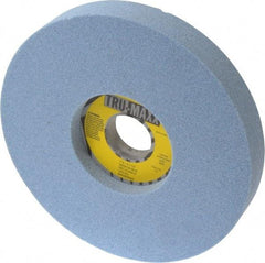 Tru-Maxx - 7" Diam x 1-1/4" Hole x 1" Thick, K Hardness, 60 Grit Surface Grinding Wheel - Ceramic, Type 5, Medium Grade, 3,600 Max RPM, Vitrified Bond, One-Side Recess - Benchmark Tooling