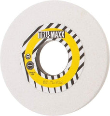 Tru-Maxx - 10" Diam x 3" Hole x 3/4" Thick, G Hardness, 46 Grit Surface Grinding Wheel - Aluminum Oxide, Type 1, Coarse Grade, 2,483 Max RPM, Vitrified Bond, No Recess - Benchmark Tooling