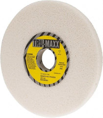 Tru-Maxx - 7" Diam x 1-1/4" Hole x 1/2" Thick, H Hardness, 46 Grit Surface Grinding Wheel - Aluminum Oxide, Type 1, Coarse Grade, 3,600 Max RPM, Vitrified Bond, No Recess - Benchmark Tooling