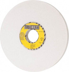 Tru-Maxx - 7" Diam x 1-1/4" Hole x 3/4" Thick, I Hardness, 60 Grit Surface Grinding Wheel - Aluminum Oxide, Type 5, Medium Grade, 3,600 Max RPM, Vitrified Bond, One-Side Recess - Benchmark Tooling