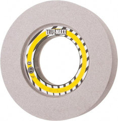 Tru-Maxx - 12" Diam x 5" Hole x 2" Thick, H Hardness, 46 Grit Surface Grinding Wheel - Aluminum Oxide, Type 7, Coarse Grade, 2,069 Max RPM, Vitrified Bond, Two-Side Recess - Benchmark Tooling