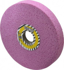 Tru-Maxx - 7" Diam x 1-1/4" Hole x 1" Thick, G Hardness, 46 Grit Surface Grinding Wheel - Aluminum Oxide, Type 5, Coarse Grade, 3,600 Max RPM, Vitrified Bond, One-Side Recess - Benchmark Tooling