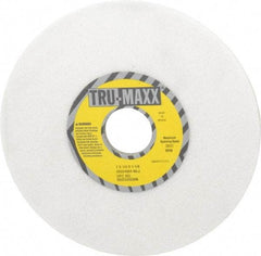 Tru-Maxx - 7" Diam x 1-1/4" Hole x 1/4" Thick, J Hardness, 46 Grit Surface Grinding Wheel - Ceramic, Type 1, Coarse Grade, 3,600 Max RPM, Vitrified Bond, No Recess - Benchmark Tooling