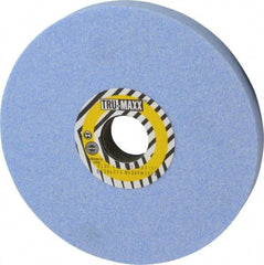 Tru-Maxx - 7" Diam x 1-1/4" Hole x 3/4" Thick, I Hardness, 46 Grit Surface Grinding Wheel - Ceramic, Type 1, Coarse Grade, 3,600 Max RPM, Vitrified Bond, No Recess - Benchmark Tooling