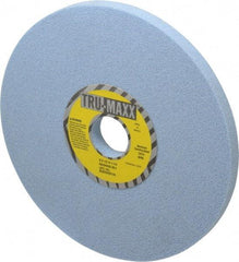 Tru-Maxx - 8" Diam x 1-1/4" Hole x 1/2" Thick, I Hardness, 60 Grit Surface Grinding Wheel - Ceramic, Type 1, Medium Grade, 3,600 Max RPM, Vitrified Bond, No Recess - Benchmark Tooling