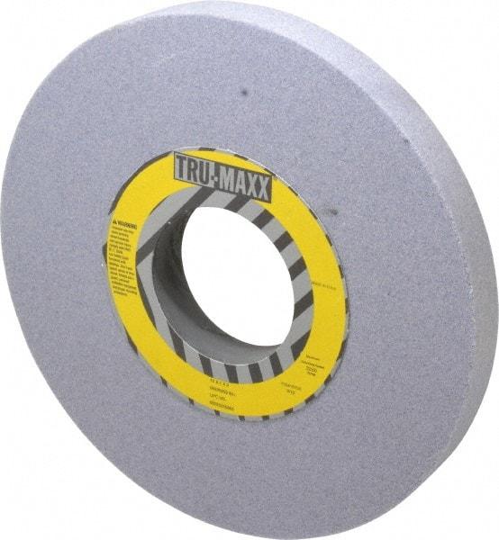 Tru-Maxx - 10" Diam x 3" Hole x 1" Thick, I Hardness, 60 Grit Surface Grinding Wheel - Aluminum Oxide, Type 1, Medium Grade, 3,250 Max RPM, Vitrified Bond, No Recess - Benchmark Tooling