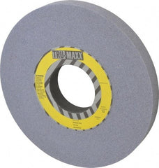 Tru-Maxx - 10" Diam x 3" Hole x 1" Thick, K Hardness, 60 Grit Surface Grinding Wheel - Aluminum Oxide, Type 1, Medium Grade, 3,250 Max RPM, Vitrified Bond, No Recess - Benchmark Tooling