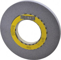 Tru-Maxx - 12" Diam x 5" Hole x 1" Thick, I Hardness, 46 Grit Surface Grinding Wheel - Aluminum Oxide, Type 1, Coarse Grade, 2,705 Max RPM, Vitrified Bond, No Recess - Benchmark Tooling