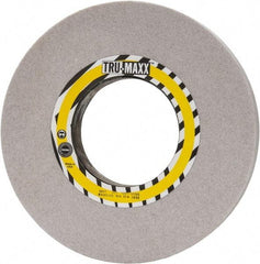 Tru-Maxx - 12" Diam x 5" Hole x 1-1/2" Thick, J Hardness, 46 Grit Surface Grinding Wheel - Aluminum Oxide, Type 1, Coarse Grade, 2,069 Max RPM, Vitrified Bond, No Recess - Benchmark Tooling