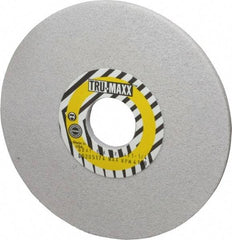 Tru-Maxx - 6" Diam x 1-1/4" Hole x 1/4" Thick, K Hardness, 60 Grit Surface Grinding Wheel - Aluminum Oxide, Type 1, Medium Grade, 5,410 Max RPM, Vitrified Bond, No Recess - Benchmark Tooling