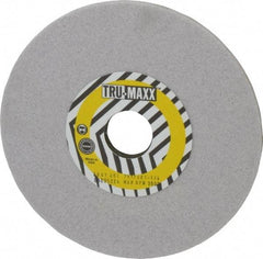 Tru-Maxx - 7" Diam x 1-1/4" Hole x 1/4" Thick, I Hardness, 46 Grit Surface Grinding Wheel - Aluminum Oxide, Type 1, Coarse Grade, 3,600 Max RPM, Vitrified Bond, No Recess - Benchmark Tooling
