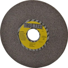 Tru-Maxx - 7" Diam x 1-1/4" Hole x 1/4" Thick, J Hardness, 46 Grit Surface Grinding Wheel - Aluminum Oxide, Type 1, Coarse Grade, 3,600 Max RPM, Vitrified Bond, No Recess - Benchmark Tooling